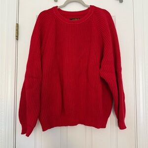 Vintage Eddie Bauer Red Sweater
